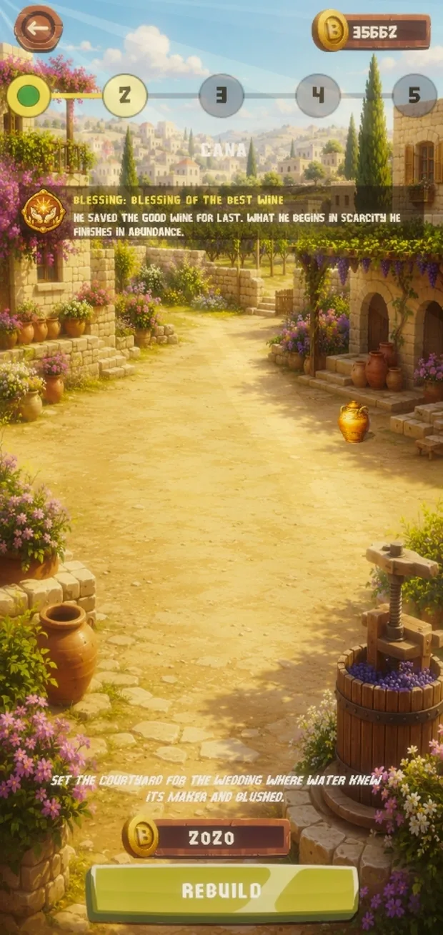 Biblical milestone blessing unlock: 1 Corinthians 3:11